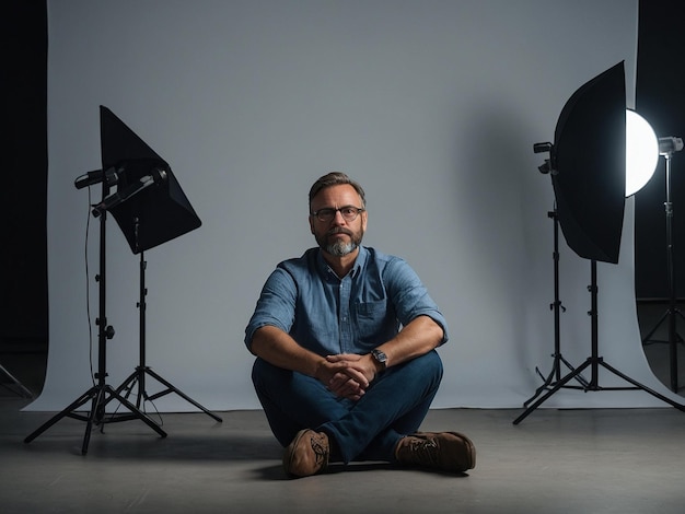 Portrait and fashion photography session